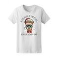 thumbnail image 1 of We Believe Hipster Santa Claus T-Shirt Women -Image by Shutterstock, Female XX-Large, 1 of 2