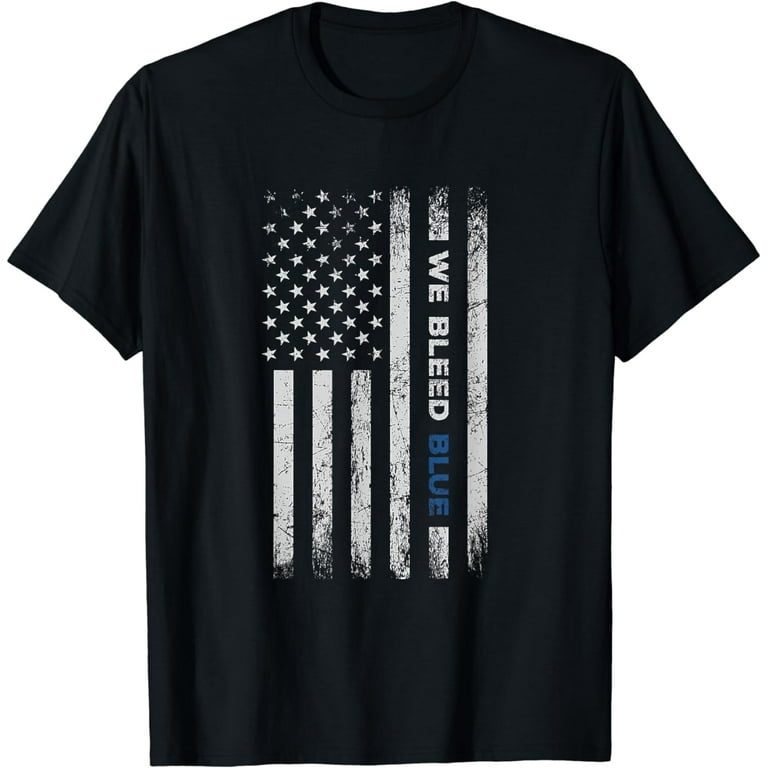 Thin Line Flag Distressed American Flag Design T-Shirt Gifts Thin Line Flag Distressed American Flag Design T-Shirt Gifts