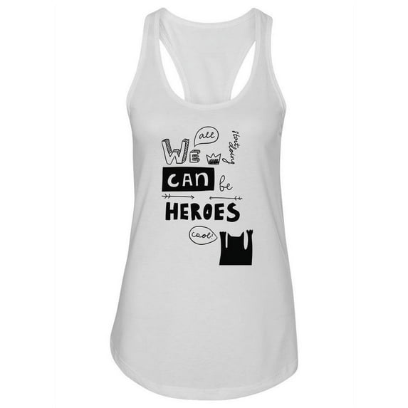 We Can Be Heroes. Tank Women -Image by Shutterstock, Female Medium