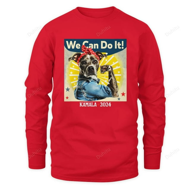 We Can Do It Kamala Harris Supporter Childless Dog Ladies, S4XL