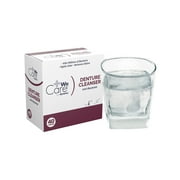 We Care from Dynarex Denture Cleaner Peppermint Scent Tablet 4877 (40 Ct)
