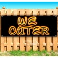 thumbnail image 1 of We Cater 13 oz Vinyl Banner With Metal Grommets, 1 of 4