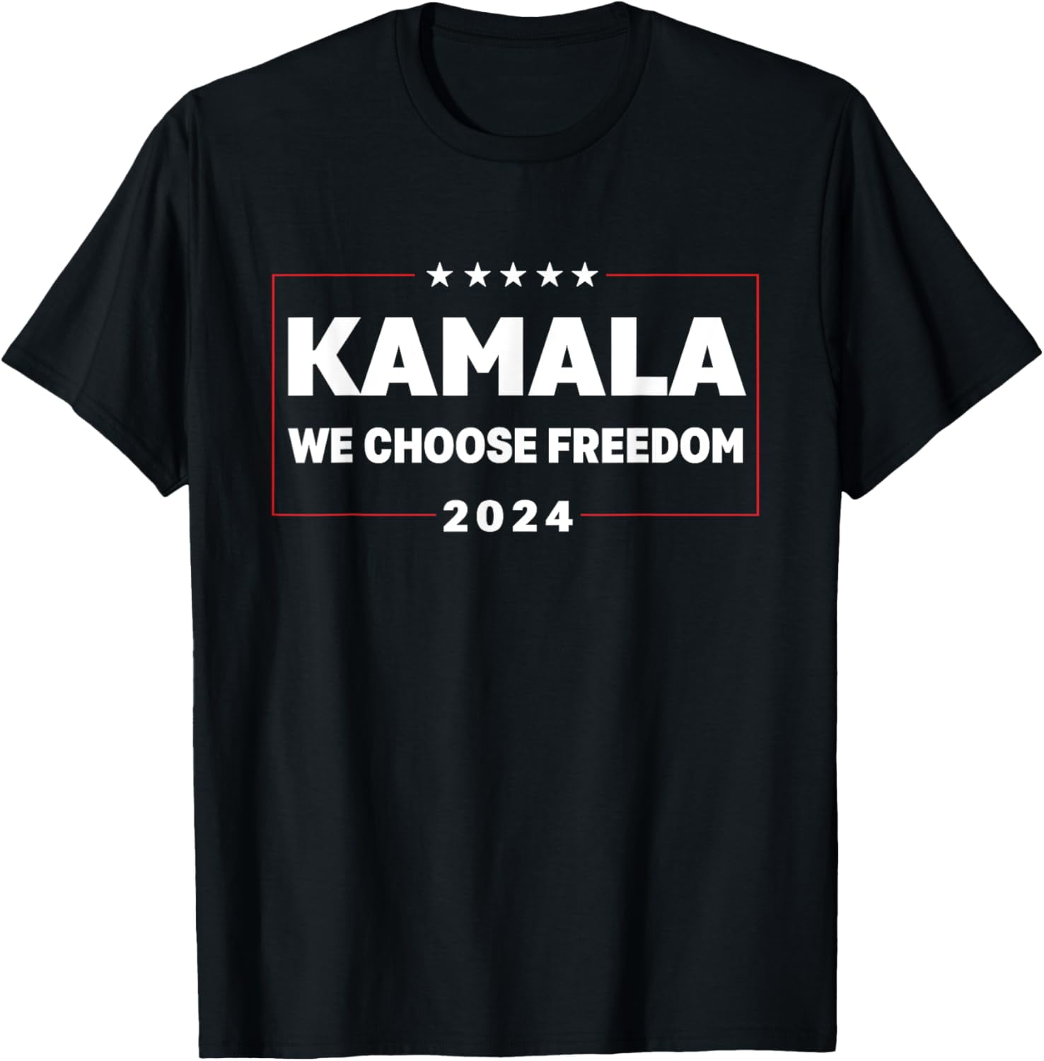 We Choose Freedom 2024 President Race Campaign Kamala Harris TShirt