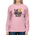 thumbnail image 1 of We Cover That Corgi Dog Sweatshirt Women -Image by Shutterstock, Female 3X-Large, 1 of 4