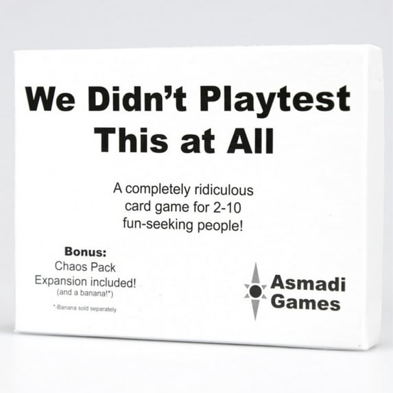 We Didn't Playtest This At All Party Game, by Asmadi Games