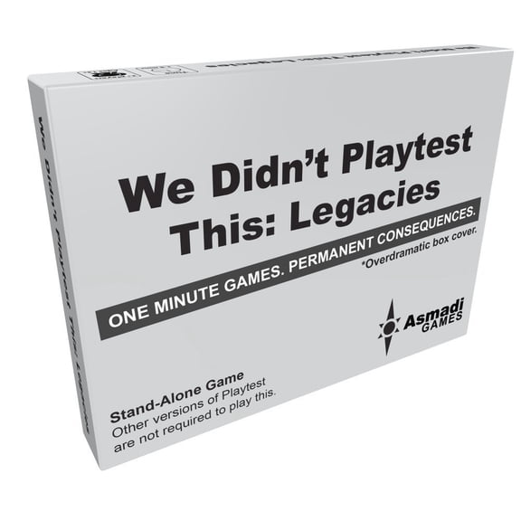 We Didn't Playtest This: Legacies Card Game, by Asmadi Games