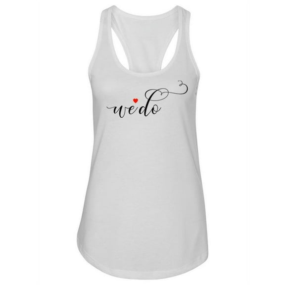 We Do Cursive . Tank Women -Image by Shutterstock, Female XX-Large