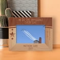 thumbnail image 1 of We Do The Impossible Every Day Personalized Wooden Frame-6" x 4" Brown Horizontal, 1 of 1