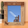 thumbnail image 1 of We Do The Impossible Every Day Personalized Wooden Frame 8" x 10" Brown (Vertical), 1 of 1