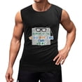 thumbnail image 1 of We Don’t Care Club Men'S Muscle T-Shirt, Sleeveless, Muscle Tank Tee Top L, 1 of 7