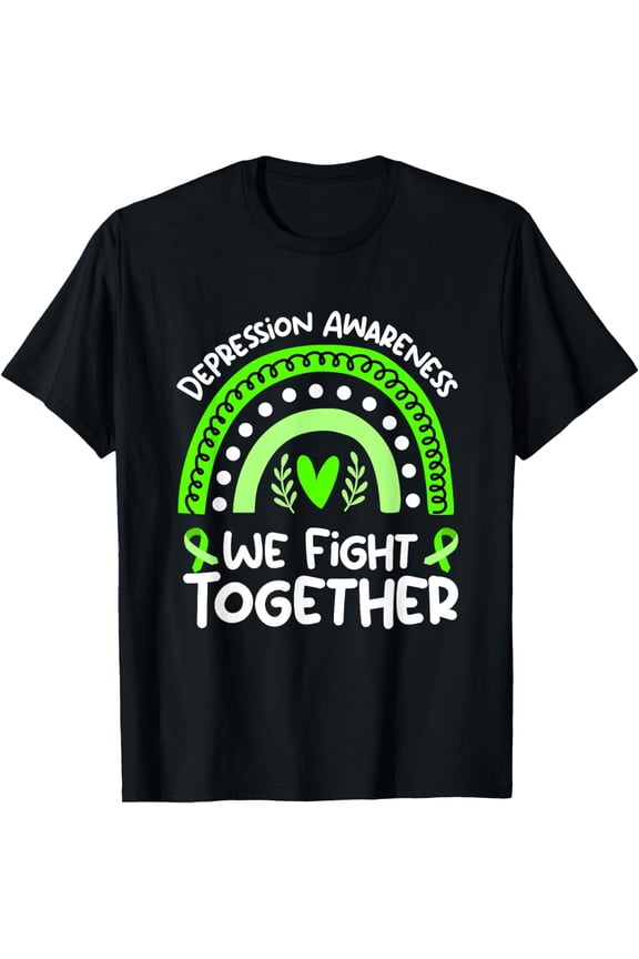 We Fight Together | Depression Awareness Shirt, Depression T-Shirt mens t irt men,black,women,misfits,journey ,boys