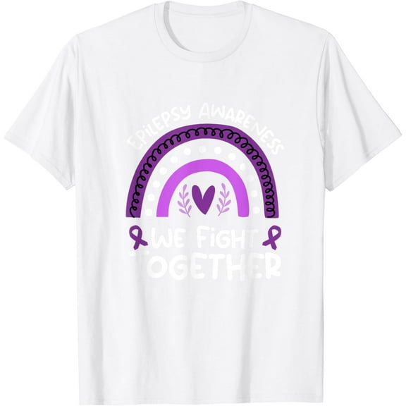 We Fight Together | Epilepsy Awareness Shirt | Epilepsy T-Shirt100% cotton