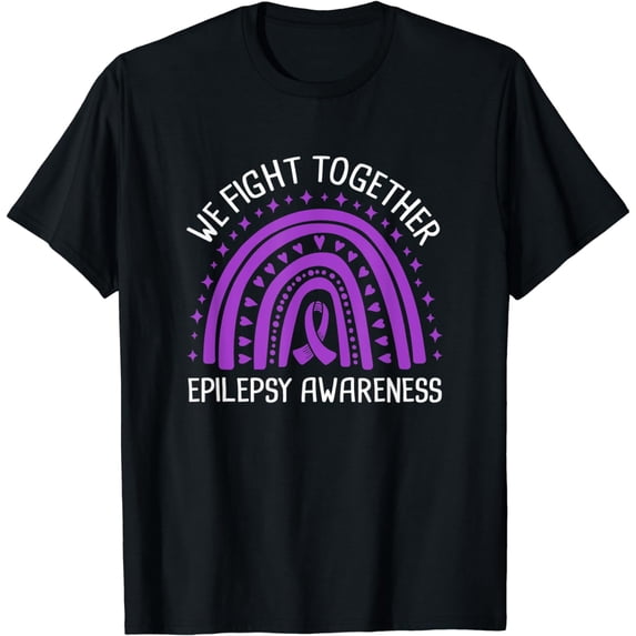 We Fight Together Epilepsy Awareness T-Shirt