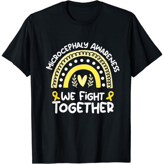 We Fight Together Microcephaly Awareness Shirt Microcephaly T-Shirt