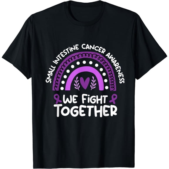 We Fight Together | Small Intestine Cancer Awareness T-Shirt