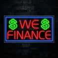thumbnail image 1 of We Finance-LED Neon Sign 33"L x 18"H #31287, 1 of 3