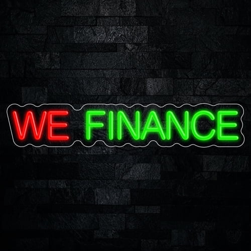 We Finance Neon LED Sign 27
