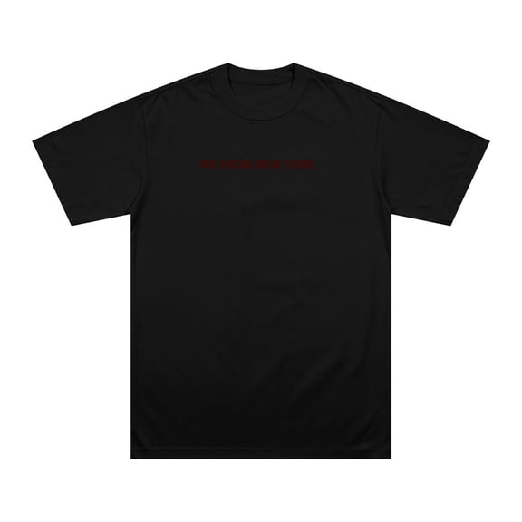 We From New York Letter Print T Shirt Short Sleeve Tees Men Women Clothing Summer Cotton Y2K Tops