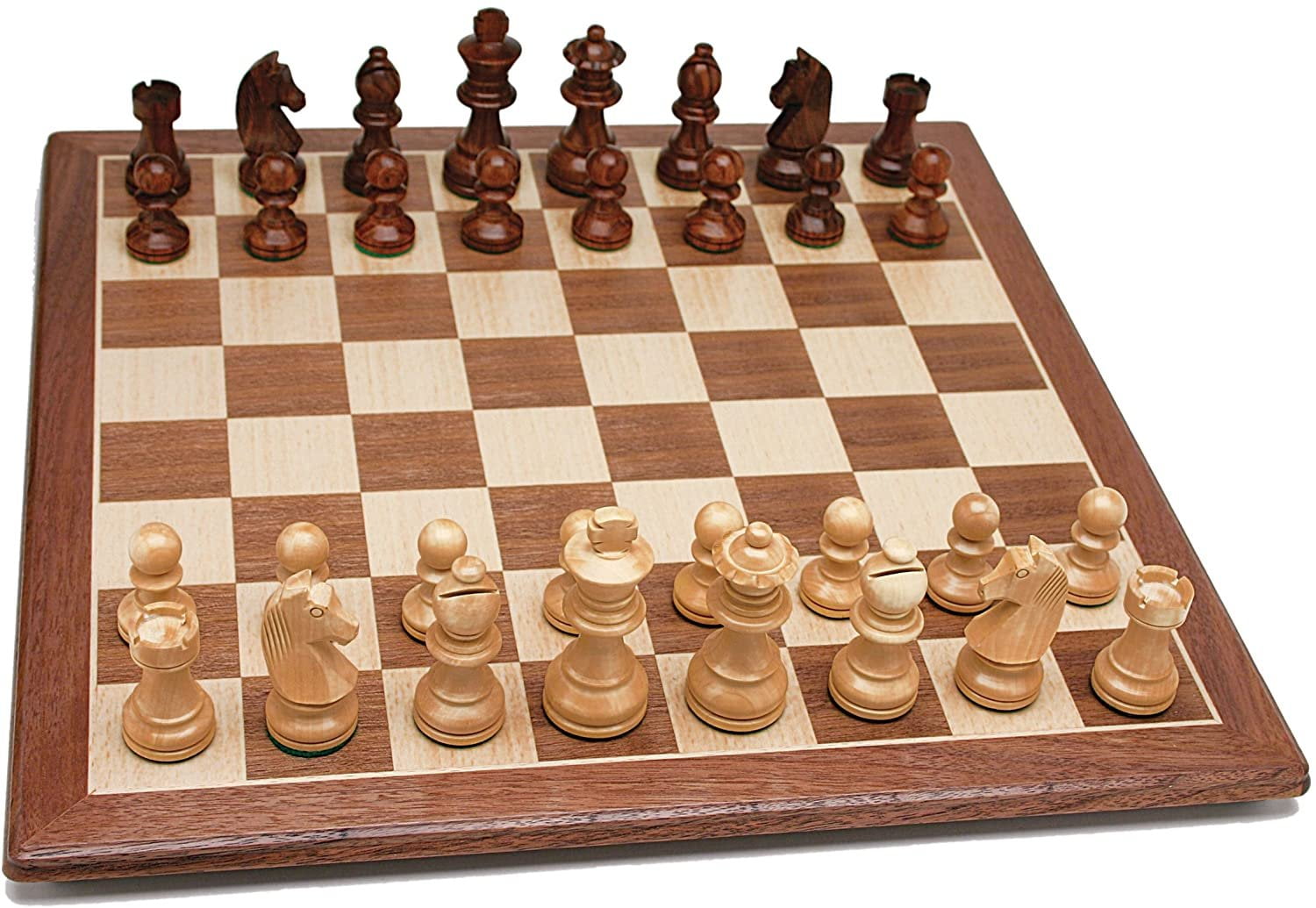 WE Games French Staunton Chess Pieces, Weighted Wood Pieces, 3. in. King, 1  unit - Harris Teeter