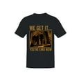 thumbnail image 1 of We Get It... You're Emo Now Men's T-shirt, 1 of 3