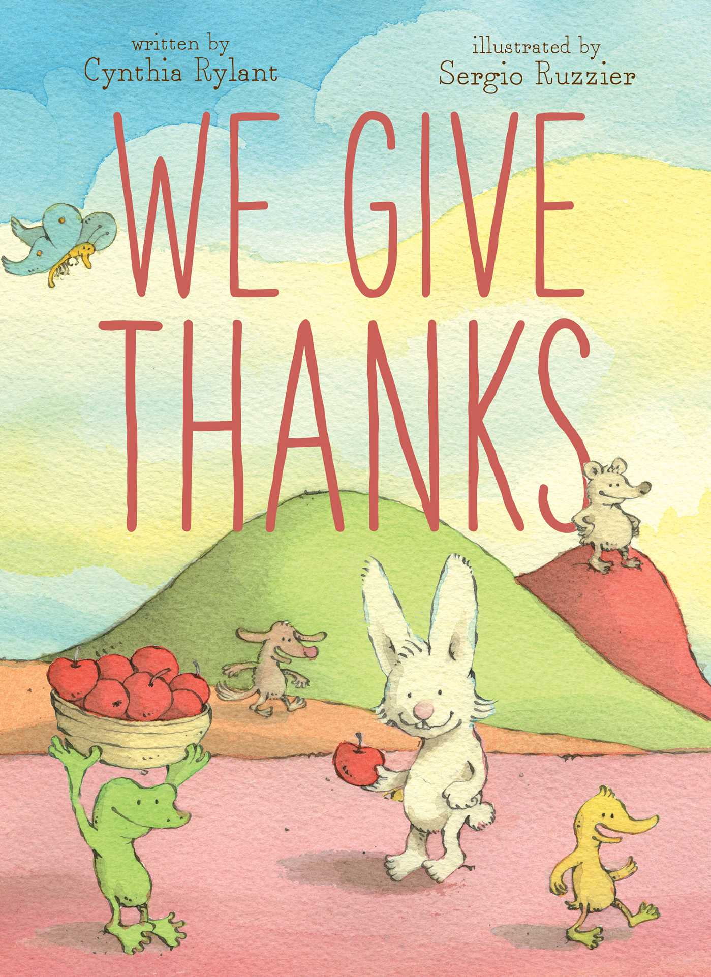 We Give Thanks Hardcover Picture Book for Kids