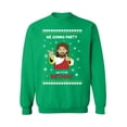 thumbnail image 1 of We Gonna Party Like It's My Birthday Sweater Funny Jesus Sweatshirt for Men Holiday Gifts Christmas Women Sweater Christian Sweater Christmas Sweater Xmas Crewneck Sweater Jesus Unisex Sweatshirt, 1 of 5
