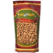 We Got Nuts Raw Unsalted Almonds, Whole Jumbo Shelled Snack Nuts, Kosher, 3 lb, 48 oz, Resealable Pouch