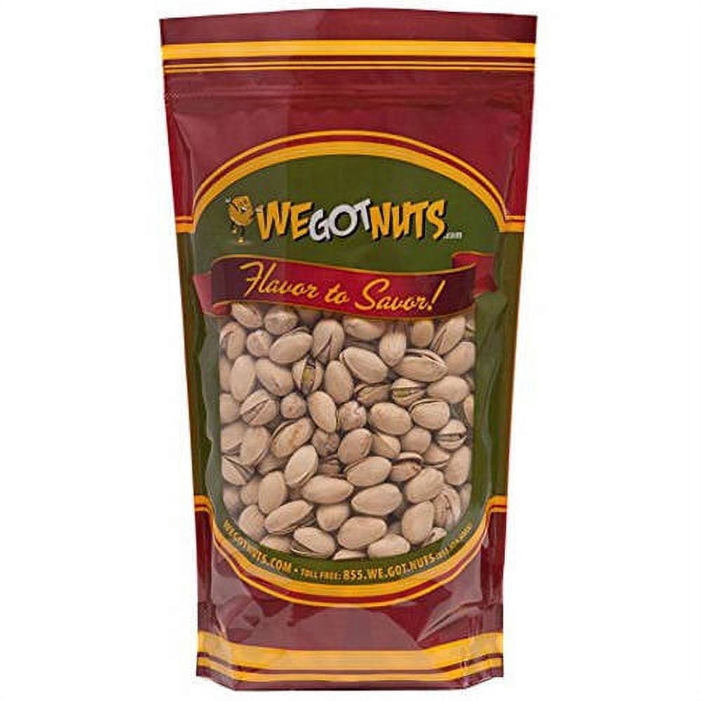 We Got Nuts Salted Roasted California Pistachios, 3 lbs