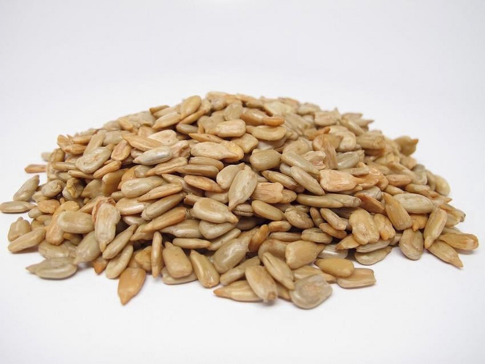 We Got Nuts Roasted Unsalted Sunflower Seeds, No Shell Snack Seeds, Kosher, 5 lb, 80 oz, Resealable Pouch