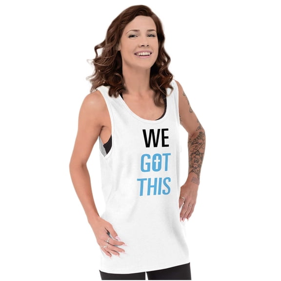 We Got This Religious Jesus Christ Tank Top T Shirts Men Women Brisco Brands S