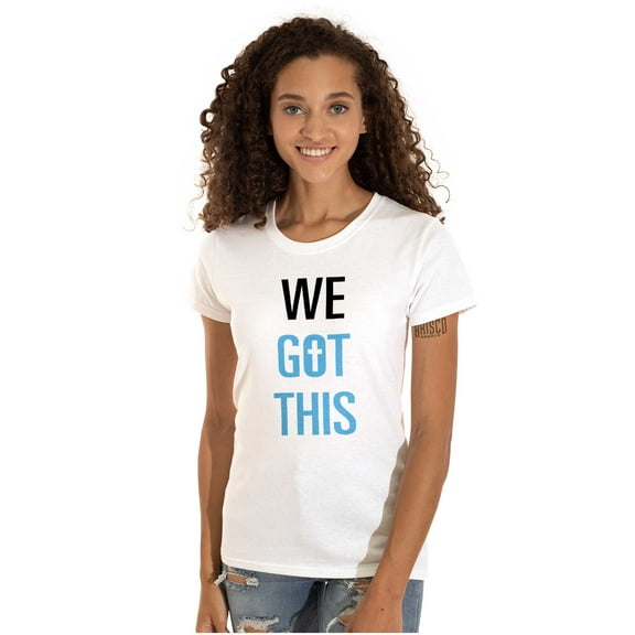 We Got This Religious Jesus Christ Womens Slim Fit Graphic Tee Brisco Brands S
