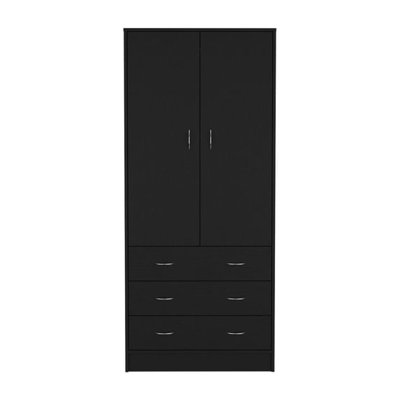 We Have Furniture Armoire Ramey, Bedroom, Black