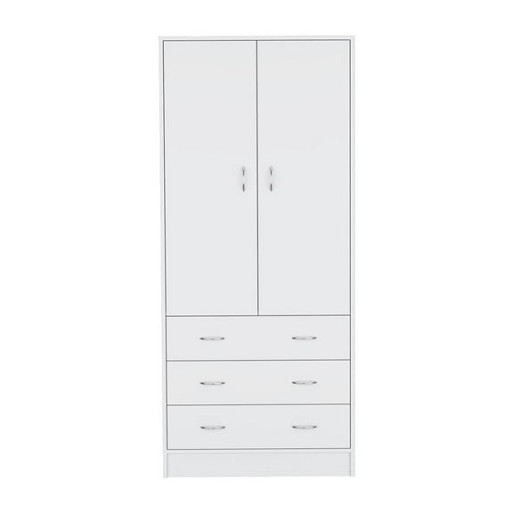 We Have Furniture Armoire Ramey, Bedroom, White