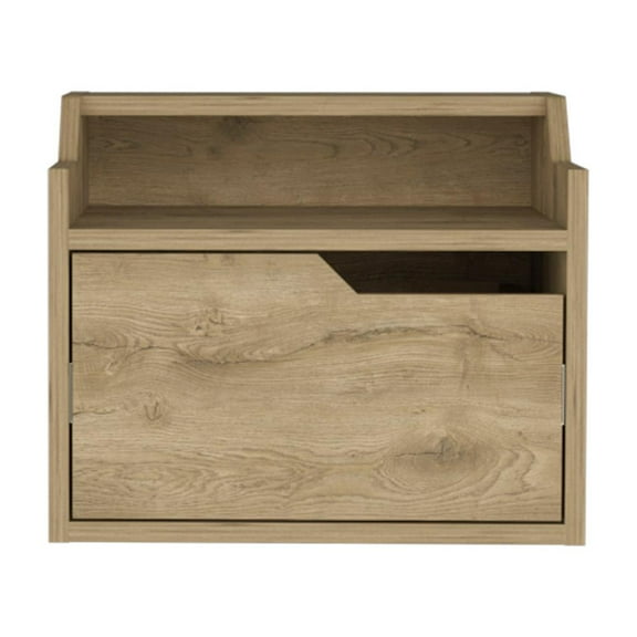 We Have Furniture Floating Nightstand Chester, Bedroom, Macadamia