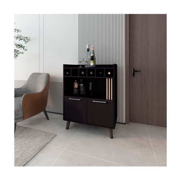 TREEVOL FURNITURE Mathiston Bar Cabinet