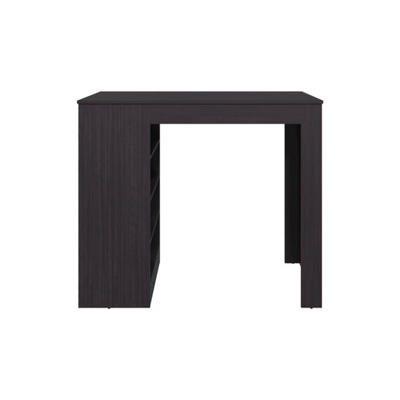 We Have Furniture Norton Table, Modern Design, 4 Open Shelves, Ideal for Kitchen