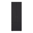 thumbnail image 1 of We Have Furniture Soham Armoire Extension Duo, 3 Doors and Shelves for Bedroom, 1 of 6