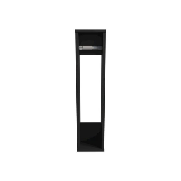 We Have Furniture Toliet Paper Holder Magna, Bathroom, Black