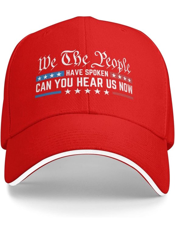 We Have Spoken Can You Hear Us Baseball Cap Dad Hat Adjustable Fashion Hats for Men Women