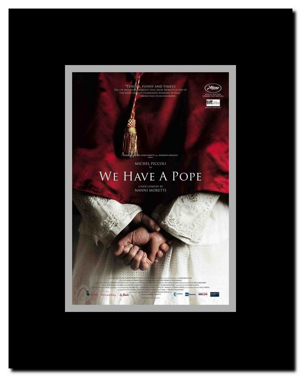 We Have a Pope Framed Movie Poster