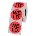 thumbnail image 1 of We ID Labels 1.5", 1 of 1