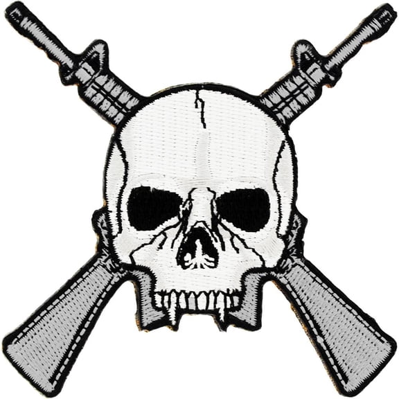 We Kill For Peace Patch Brown 3"