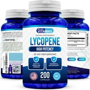 We Like Vitamins Lycopene Antioxidant Immunity Booster Prostate Support 200 Capsules