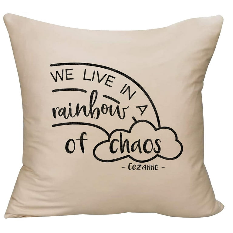 Cute throw top pillows with sayings