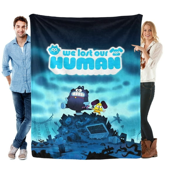 We Lost Our Human-themed Pals Plush Throw Blanket Gifts for Fans Girls Boys Women Present Suitable for a variety of settings