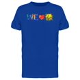thumbnail image 1 of We Love Tennis Colorful Tee Men's -Image by Shutterstock, 1 of 2