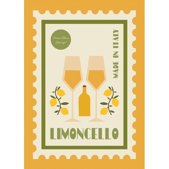We Made Something Nice - Limoncello Print Wall Art, Modern Wall Decor For Living Room Bedroom, 24x36 UNFRAMED