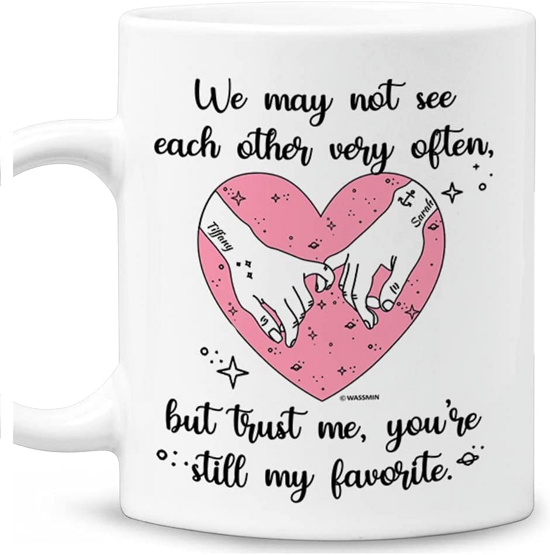 Miss You - Customizable Matching Coffee Mug Sets for Couples and Friends  (MC030) | 365 In Love