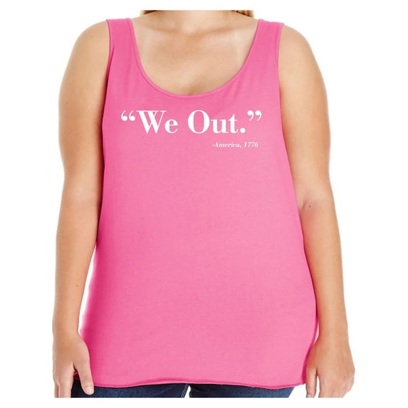 We Out. America 1776 Womens Tank Top