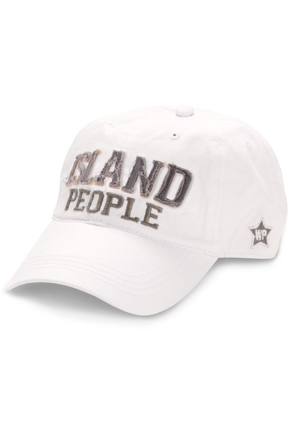We People Island Pavilion White Adjustable Snap Back Baseball Cap Hat
